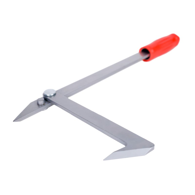 Guardian Fall Protection Guardian 2605 Little Pee-Vee Use to Move Sill Plate on Construction Walls 18 Inches Long Powder Coated Steel - Image 1